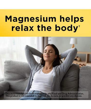 Nature Made Magnesium 250mg Softgels | Muscle, Heart, Bone & Nerve Support | 90 Day Supply - Buy Online on GoSupps.com
