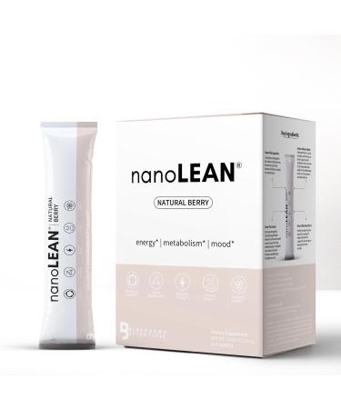 Biopharma Scientific NanoLean Natural Weight Management and Healthy Energy Drink | Natural Berry Flavor| 30 Servings | Fat Burning Increased Metabolism | Ashwagandha Green Tea - Buy Online on GoSupps.com