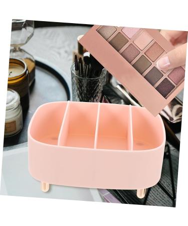 PLAFOPE Makeup Eyeshadow Box Makeup Storage Box Eyeshadow Divided Palettes Holder Divided Makeup Holder Eye Shadow Organizer 20.6X20X8.6CM Pink - Buy Online on GoSupps.com