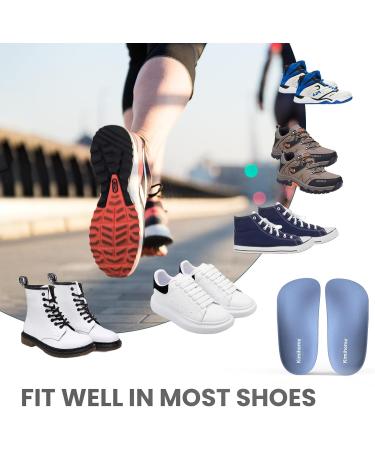 Plantar Fasciitis Inserts for Heel Pain - Kimihome Arch Support for Women & Men | Orthotic Cushions for Flat Feet Heel Spur & Achilles Tendinitis - Sizes 6-10 Women 6-8 Men - Buy Online on GoSupps.com