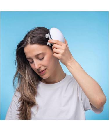 Scalphero - Smart Scalp Massager for Hair Growth | Portable Waterproof Device with Red Light Therapy | Handheld & USB Rechargeable - Buy Online on GoSupps.com