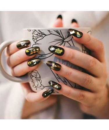 6-Piece Thanksgiving Fall Nail Stamping Plates Set for Nail Design Decoration - Buy Online on GoSupps.com