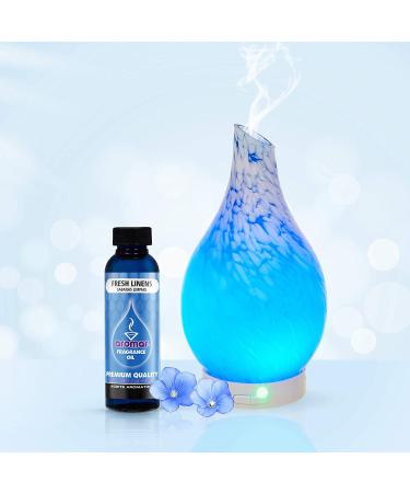 AROMAR Premium Fresh Linens Fragrance Oil 4oz Bottle - Long Lasting Aromatic Scent for Living Room, Bedroom, and Kitchen - Buy Online on GoSupps.com