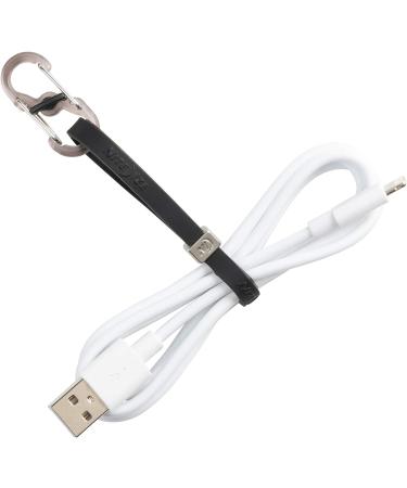 Nite Ize Cinch-A-Lot Mini Stretch Strap - Adjustable Holder for Earbuds, Hand Sanitizer, Lip Balm - Black - Buy Online on GoSupps.com