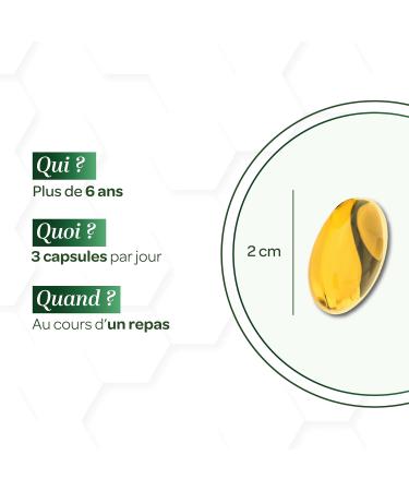 SUPERDIET - OMEGA 3 - DHA - EPA - Heart function - Wild fish oil - Nutritherapy - Packaged in France - 120 capsules - Buy Online on GoSupps.com