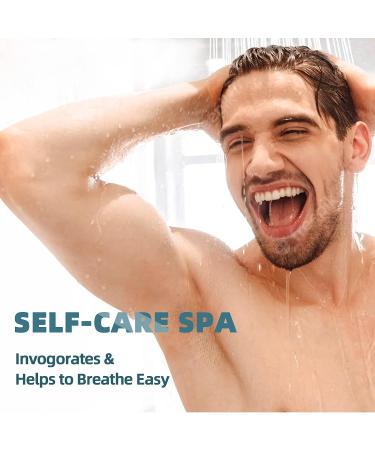 Mismystery Eucalyptus Menthol Shower Steamers for Sinus Relief and Relaxation - Shower Bombs for Aromatherapy Bath - Fathers Day Gift - Buy Online on GoSupps.com