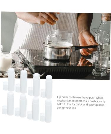  HAPINARY 50 Pieces Wax Tube Container with Lip Lid 4g - Buy Online on GoSupps.com