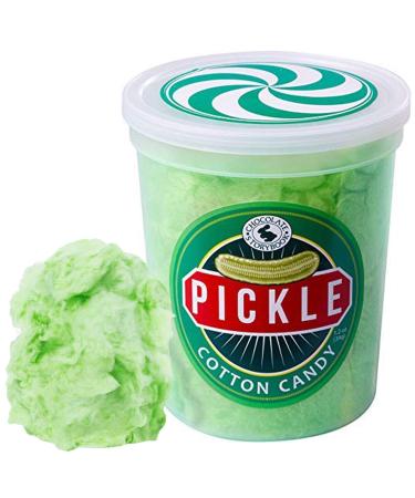 Pickle Gourmet Flavored Cotton Candy  Unique Idea for Holidays, Birthdays, Gag Gifts, Party Favors original,pickle 1.2 Ounce (Pack of 1)