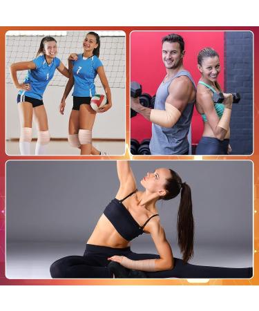 16 Rolls Elastic Adhesive Bandage Tape for Sports Injuries - Self Adherent Cohesive Wrap for Ankle, Knee, Wrist Sprains - 2 Inch x 5 Yard - Ideal for Pets - Buy Online on GoSupps.com