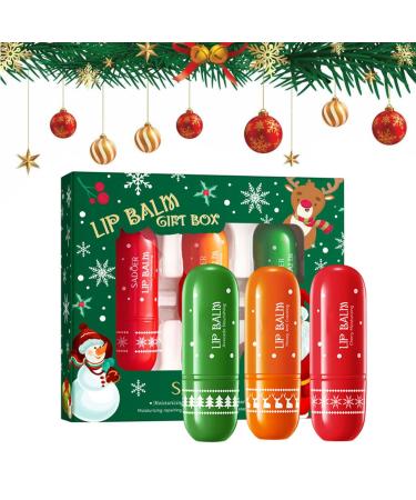 Baume l vres de No l gloss paillettes enroulables gloss l vres gloss l vres rouge l vres roll-on cadeau d'anniversaire cadeau de No l pour la famille et les amis