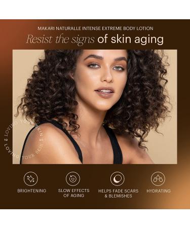 MAKARI Naturalle Intense Extreme Body Lotion SPF15 (17.6 oz) | Brightening and Toning Formula for Dry to Normal Skin | Fades Marks, Soothes with Shea Butter - Buy Online on GoSupps.com