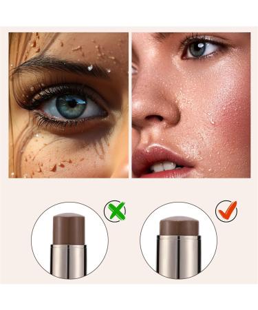  TianWlio cream blush natural looking blush makeup highlighter contour stick face lightening concealer multi-function long lasting lightweight - Buy Online on GoSupps.com