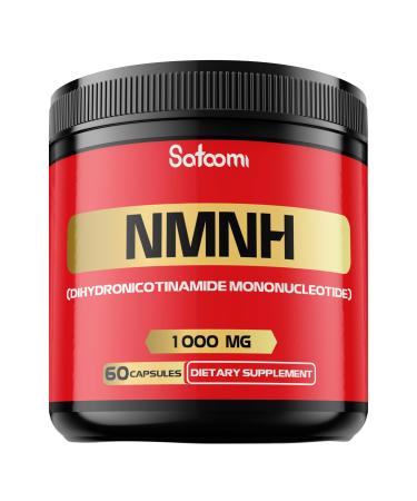 NMNH (Dihydronicotinamide Mononucleotide) -NMN Supplement Alternative - 1000mg per Serving NAD Supplement to Support NAD - 60 Capsules - 30 Days Supply