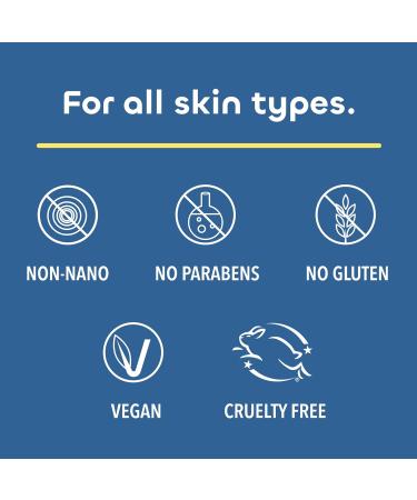 Weightless Face Shield SPF 50 - Seaweed Bath Co. Zinc Oxide Sunscreen Serum | Lightweight Water Resistant Facial Moisturizer - 1.7 Oz | Shop Internationally - Buy Online on GoSupps.com