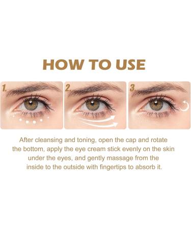  JASUBAI Set of 8 anti-aging eye creams retinol eye cream for dark circles and puffiness eye treatment serum with retinol and collagen firming eye cream - Buy Online on GoSupps.com