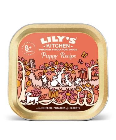 Lily's Kitchen Wet Dog Puppy Trays Chicken Recipe 150g 10 Pack