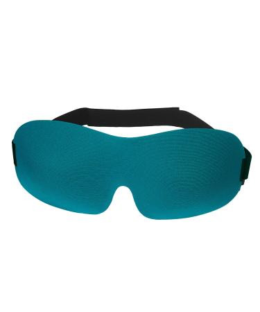 Sleep Mask for Women and Men 100% Blackout 3D Contoured Sleep Eye Mask Comfortable & Super Soft Sleeping Mask with Adjustable Straps Concave Molded Night Eye Mask for Sleeping (Blue)