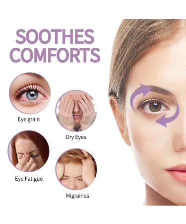 ZN CUET D Ice Gel Cooling Eye Mask - Reusable Cold Pack for Puffy Eyes & Dark Circles - Migraine & Stress Relief - Soft Plush Backing - Purple - Buy Online on GoSupps.com