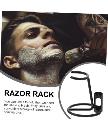 Beaupretty Shaver Holder & Organizer - Multifunctional Stand for Razors Toothbrushes Hairdryers | Premium Wood Design - Buy Online on GoSupps.com