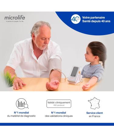 Microlife - NC 200 Non-Contact Forehead Thermometer - Clinically Validated Light Guidance Automatic Measurement Alarm - Buy Online on GoSupps.com