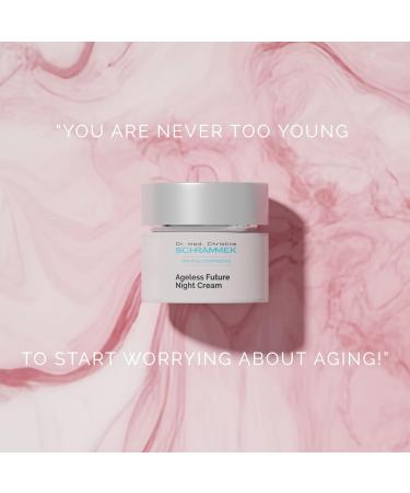 Ageless Future Night Cream (1.7 fl oz) - Skin Improving Anti-Aging Night Care Regenerating Night Cream - with Vitamin A - Skin Care - Dr. Schrammek - Buy Online on GoSupps.com