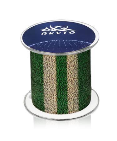 AKvto Spotted Monofilament Fishing Line - Premium nylon material is strong and abrasion resistant, invisible camouflage fishing line 300Yds, suitable for freshwater and saltwater fishing line 10-35LB. 0.30MM/15LB/300YDS Gradient Fishing Line