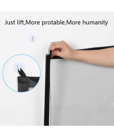 Retractable Indoor Pet Safety Mesh Door | Easy Install for Doors, Bedrooms, Stairs & Kitchens (180x75cm) - Buy Online on GoSupps.com