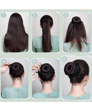 12 Spiral Lock Hair Tie for Dreadlocks & Thick Curly Hair - Bendable Iron Wire Ponytail Holder in Black - Buy Online on GoSupps.com