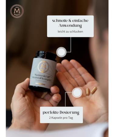 Medicusan Vital Substance Complex - L-Arginine Damiana Nettle & Rosemary - 60 Capsules - Boost Energy & Vitality - International Shipping - Buy Online on GoSupps.com