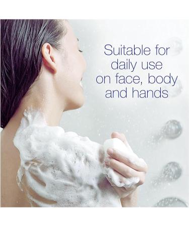 Dove Beauty Bar Soap - Gentle Skin Cleanser for Healthy Glowing Skin | 1/4 Moisturizing Cream | 4 Bars (3.52oz each) - International Shipping Available - Buy Online on GoSupps.com