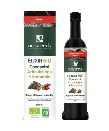 lixir Concentr Bio Articulations + Immunit 500ml | 100% vegan | Vitamine C Antioxydants Vitalit | Qualit Sup rieure