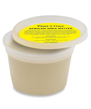 Raw African Shea Butter & Black Soap Combo Set - 100% Pure Unrefined Grade A | 1 lb Each | Natural Skin & Hair Care from Ghana - Aids Eczema Psoriasis & Stretch Marks - Buy Online on GoSupps.com