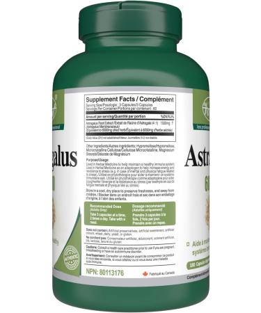 VORST Astragalus 6000mg Raw Equivalent (1500mg With 4:1 Extract Ratio) 180 Vegan Capsules | Supplement for Boosting Immune System | Root Powder Pills | 3 Bottles 1 count (Pack of 540) - Buy Online on GoSupps.com