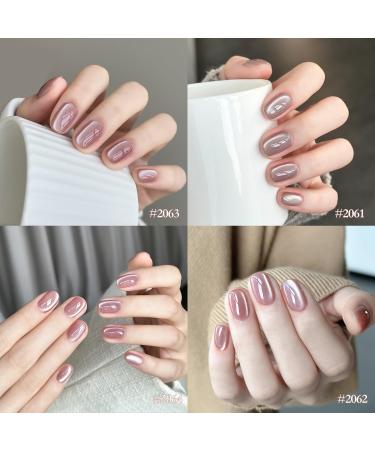 GAOY Forest Sunset Cat Eye Gel Nail Polish Set - Holographic Magnet Gel for Salon Manicure & DIY Nail Art at Home - International Shipping Available - Buy Online on GoSupps.com