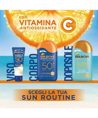 Bilboa High Sun Protection Set with Vitamin C | Trigger Solar Butter LSF 30 & Face Sunscreen SPF 50 - Lightweight Waterproof Formula - Buy Online on GoSupps.com