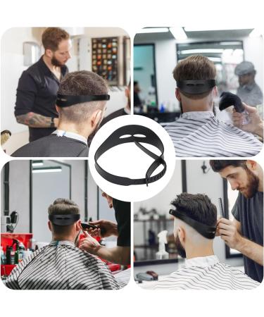 Adjustable Neckline Shaving Template - Soft Silicone Hair Cutting Guide for DIY Home Haircuts | Easy Trimming Tool for Men - Buy Online on GoSupps.com