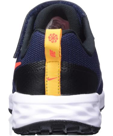 Buy Nike Unisex Kids' Revolution 6 Running Shoes - 40 EU - Midnight Navy Bright Crimson & Black - International Shipping Available - Buy Online on GoSupps.com