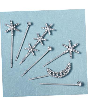 FRCOLOR 4 Sets Fringe Bobby Pin Hair Clip Hair Barrettes for Hair Jewels for Women Hair Accessories Star Hair Accessories Hair Pin Rhinestone Barrettes Headgear Wild Alloy - Buy Online on GoSupps.com