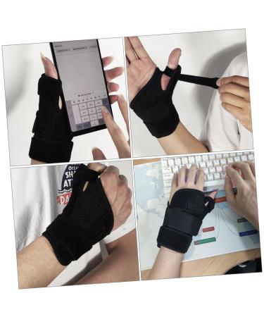 FRCOLOR Wristband Splint Retainer Holder - Thumb Stabilizer & Hand Support - Protective Polyester Herringbone Fitness Strap - Buy Online on GoSupps.com