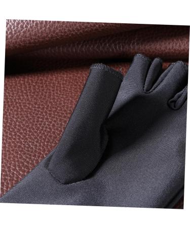 DOITOOL 5 Pair Spandex Gloves Uv Lamp Gloves Beauty Gloves Uv Protection Gloves Radiation Protection Gloves Black Gloves Half-finger Gloves Anti Uv Glove Fingerless Apparel Miss - Buy Online on GoSupps.com