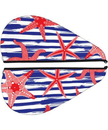 Microfiber Hair Drying Cap | Sea Stars Soft Absorbent Towel Wrap for Curly Long & Thick Hair | Quick Dry Hair Cap with Button - Buy Online on GoSupps.com