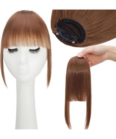 Bangs Hair Clip Synthetic Fake Blunt Air Bangs Clip In Hair Extensions Fake Fringe False Hairpiece For Women Clip In Bangs Fake Hair Bangs Clip in Hair (Color : 613C) - Buy Online on GoSupps.com