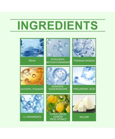 Sunscreen sunscreen lotion SPF 30+ natural sun protection with zinc oxide nongreasy for face and body 60 g - Buy Online on GoSupps.com