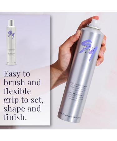 MONAT Studio One Flex Control Hairspray Light to Medium Buildable Hold Infused with REJUVENIQE Can be Used on Colored Hair Fresh Smelling Scent Style Memory for Humid Weather - Buy Online on GoSupps.com