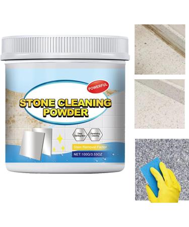 Stone Cleaning Powder - All-Purpose Powder Cleaner for Kitchen | Portable Powder Cleaner for Glaze Glass Tiles Household Cleaning Powder for Stainless Steel - Buy Online on GoSupps.com