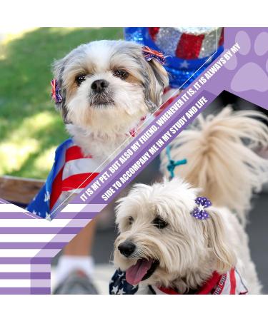 Weewooday 90 Pcs Holiday Dog Hair Bows Grooming Dog Hair Accessories Bows with Rubber Bands Pet Dog Topknot Hair Bows for Halloween Fall Xmas St. Patrick's Day Easter Decor (Classic Style) - Buy Online on GoSupps.com
