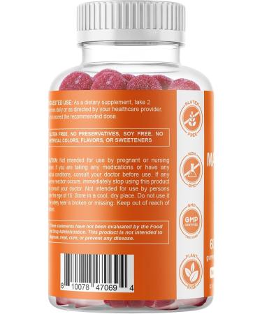 Magnesium & Apple Cider Vinegar Vegan Gummies - 60 Count - Buy Online on GoSupps.com