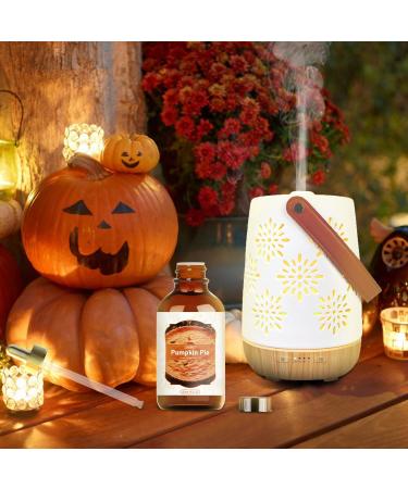 Pumpkin Pie Essential Oil - 100% Natural Aromatherapy Oil for Skin, Headache Relief, Relaxation, and Sleep - Strong Scent for Diffusers, Candles, and Soap Making - 120ML - Buy Online on GoSupps.com