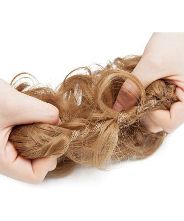 Messy Hair Scrunchies Bun Extension for Women - Sandy Brown 30g - Buy Online on GoSupps.com