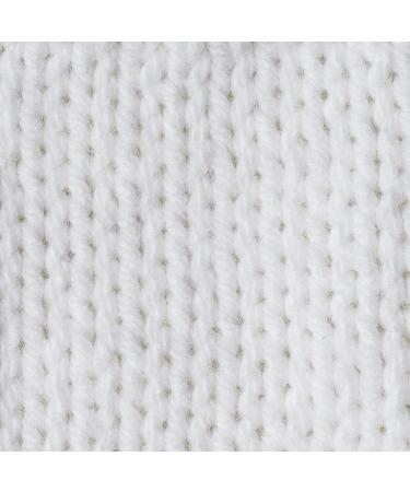 Caron One Pound White Yarn 2-Pack - 454g/16oz Each - 4 Medium Worsted Yarn - 812 Yards - for Knitting and Crochet - Acrylic Material - Buy Online on GoSupps.com